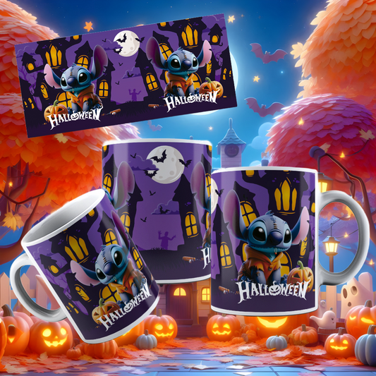 Caneca Stitch Halloween