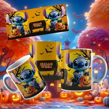 Caneca Stitch Halloween