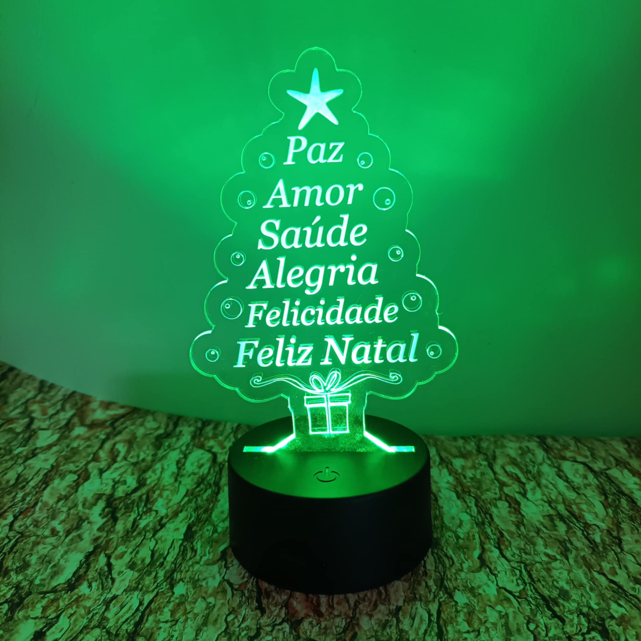 Árvore 6 desejos LED 16cm