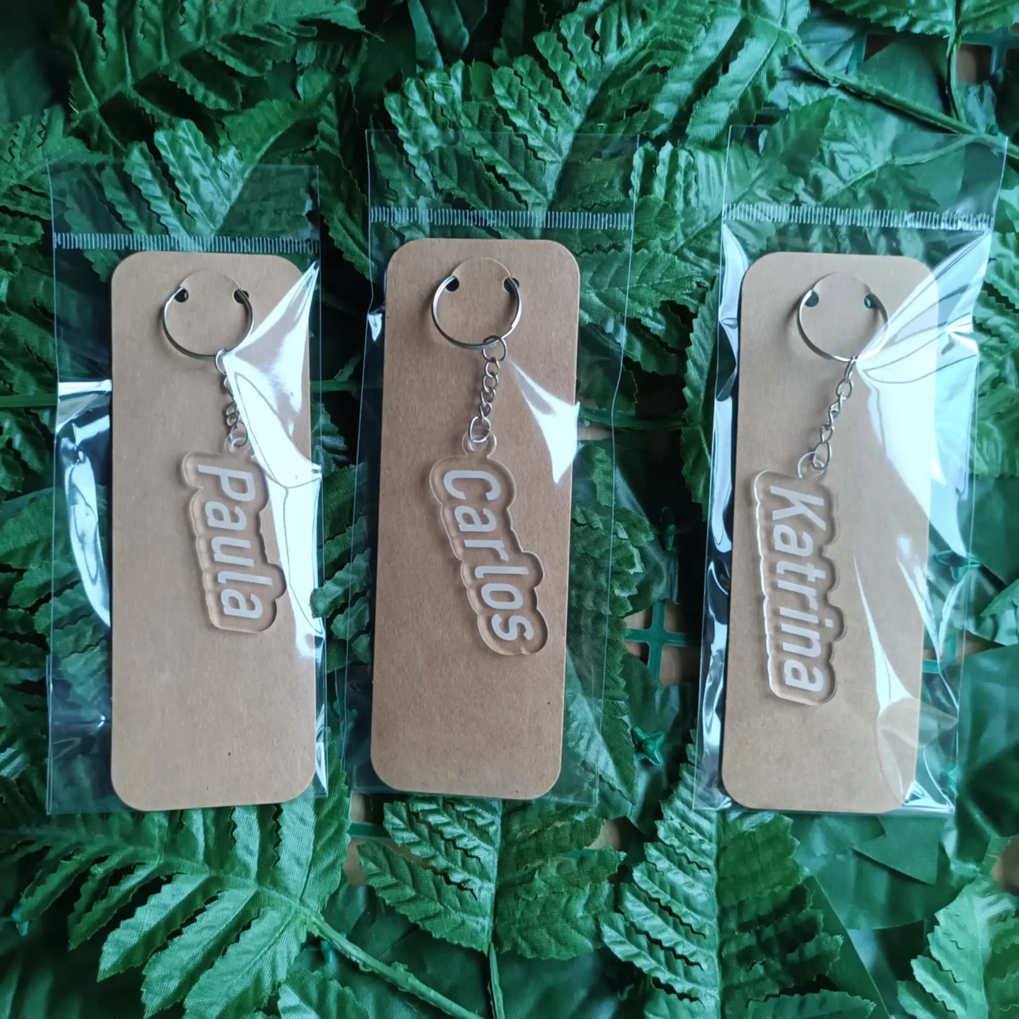 Porta-Chaves Personalizado em Acrílico com Nome