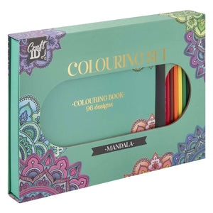 Conjunto Artístico Mandalas: Diversão e Criatividade em Cada Desenho