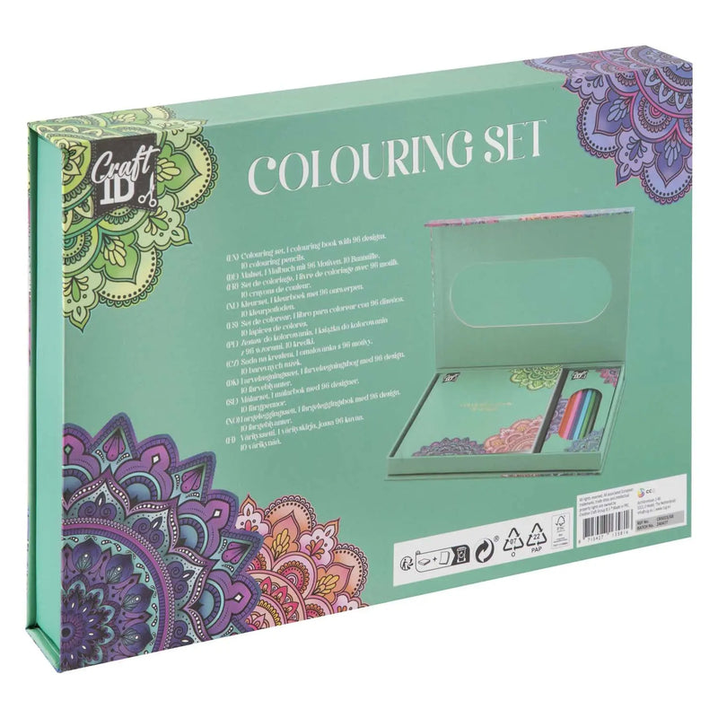 Conjunto Artístico Mandalas: Diversão e Criatividade em Cada Desenho