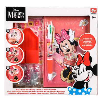 Diario con purpurina de Minnie Mousse