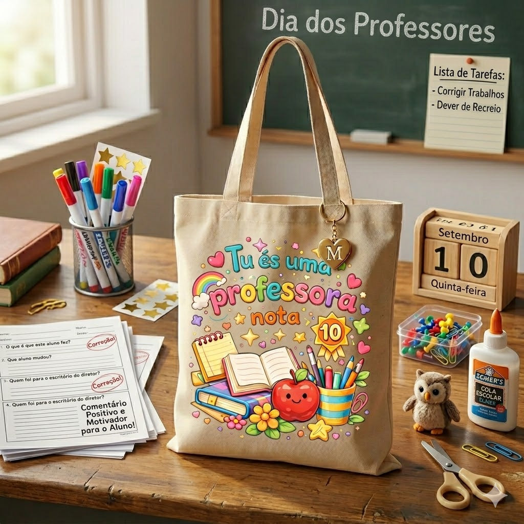 Saco Professora nota 10
