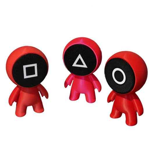 Boneco Squid Game Impressão 3D