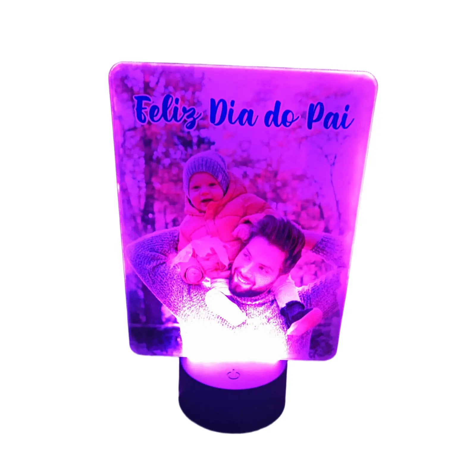 Acrílico Retrato Vertical Luminoso