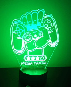 Acrílico Gaming LED