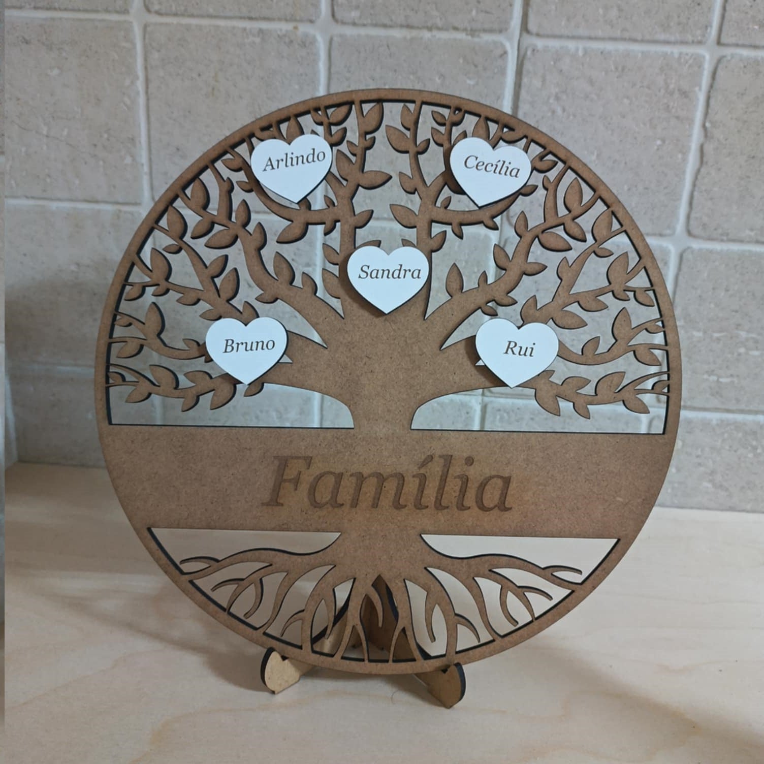 Árvore da Família Personalizada 25cm