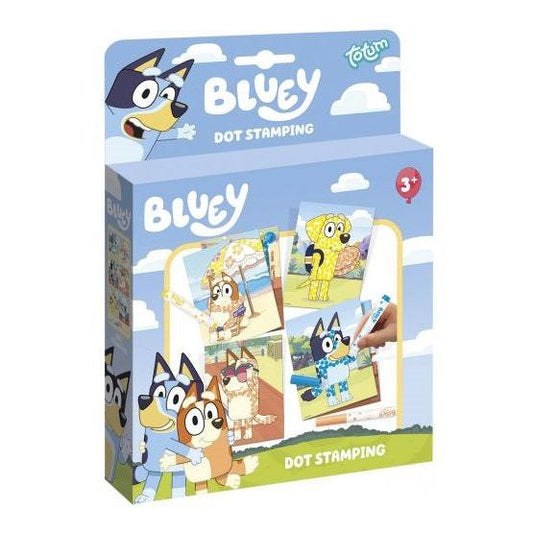 Dog Stamping Bluey