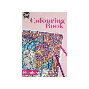 Caja con libro para colorear con 10 lápices 96 diseños de mandalas