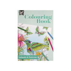 Caja con libro para colorear con 10 lápices 96 diseños de mandalas