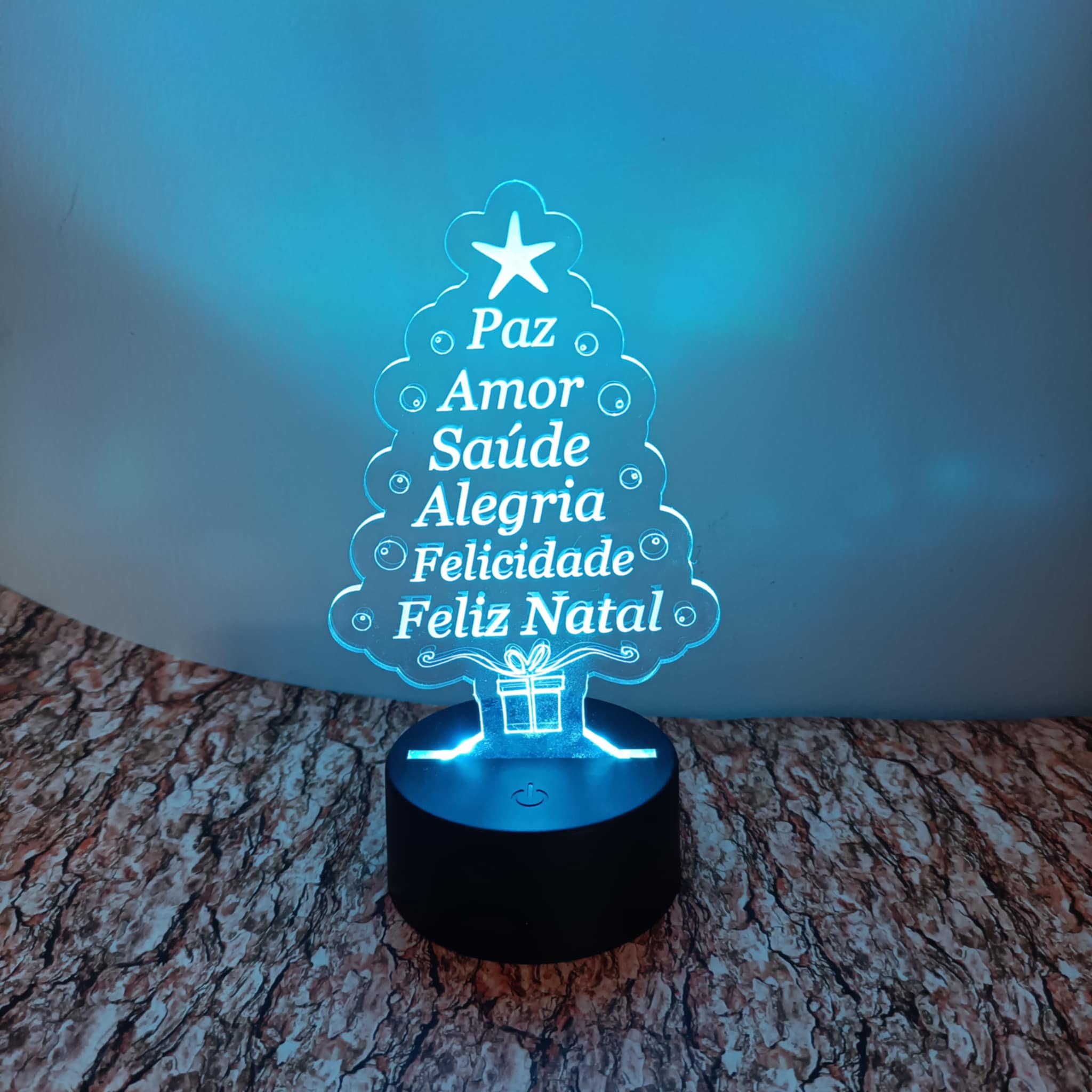 Árvore 6 desejos LED 16cm