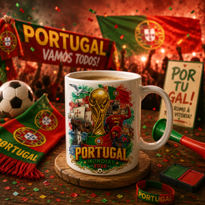 Caneca Portugal Mundial 2026