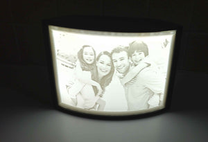 Litofania Personalizada 17x12 cm