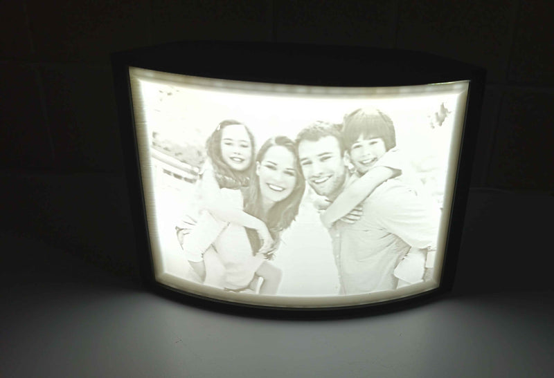 Litofania Personalizada 17x12 cm