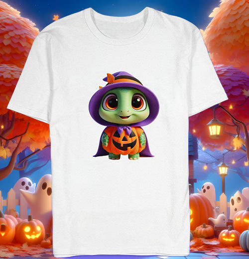 Tshirt Turtle Halloween