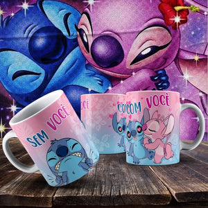 Caneca Stitch Sem Você