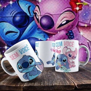 Caneca Stitch Sem Você