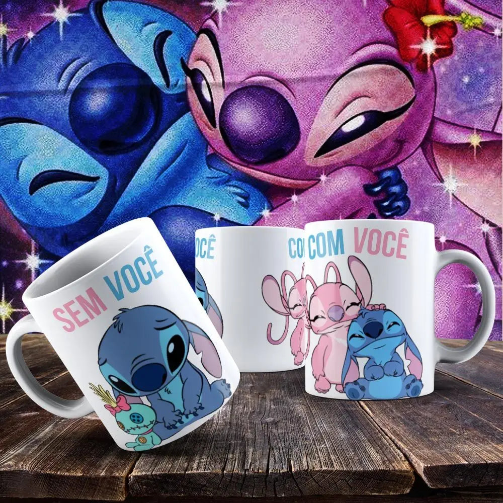 Caneca Stitch Sem Você
