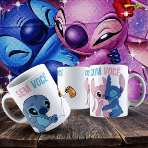 Caneca Stitch Sem Você