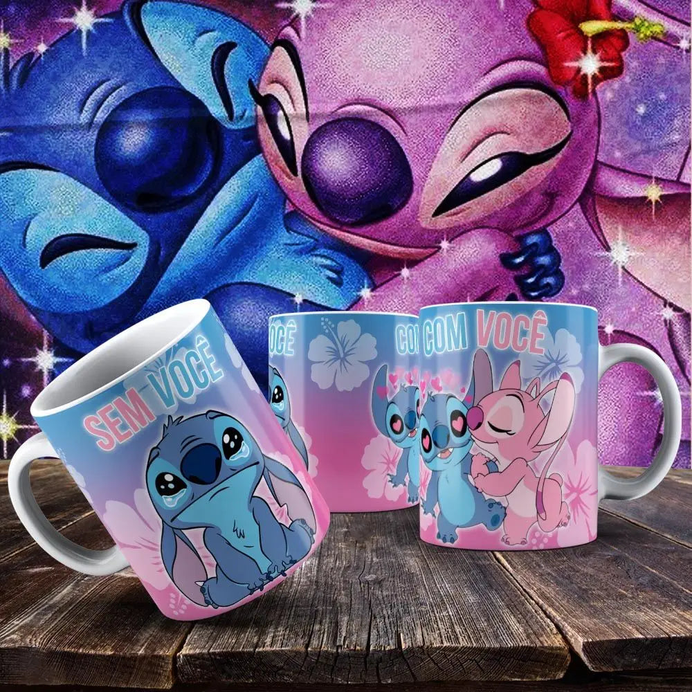 Caneca Stitch Sem Você