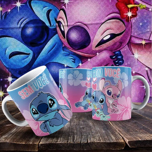 Caneca Stitch Sem Você