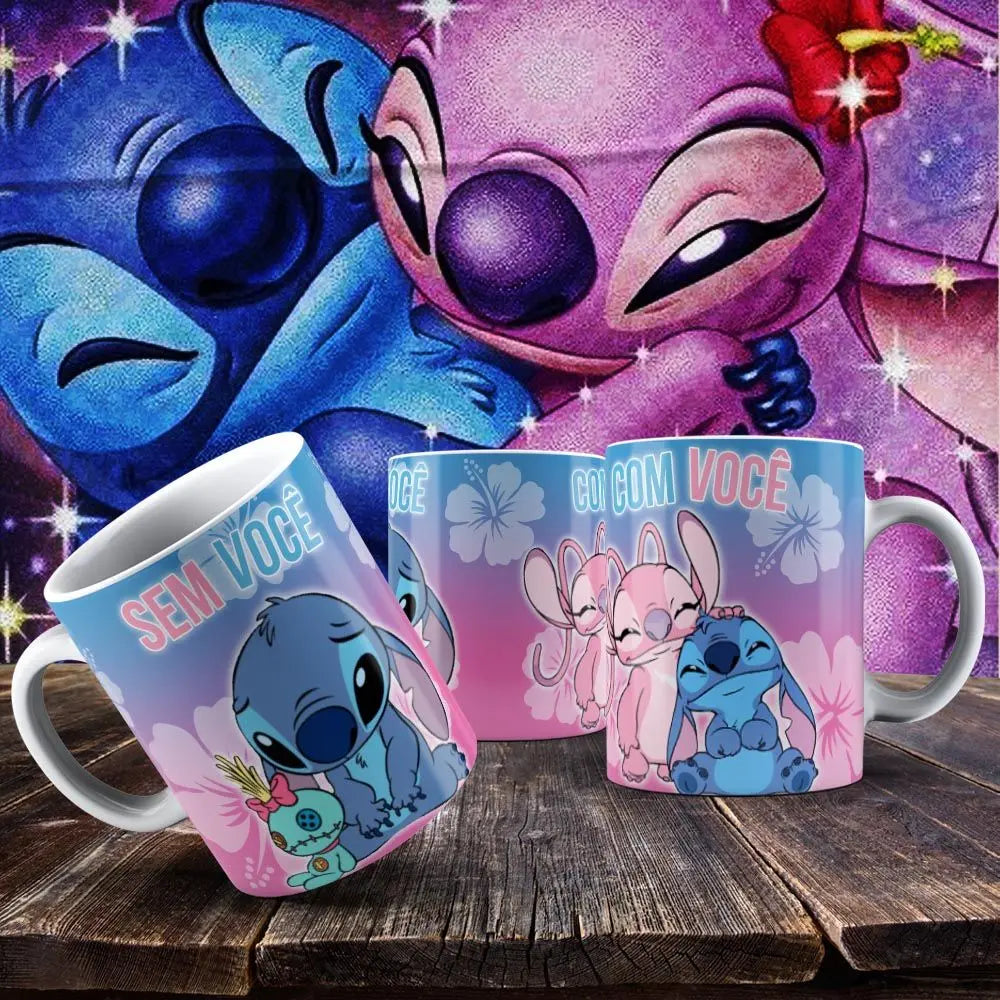 Caneca Stitch Sem Você