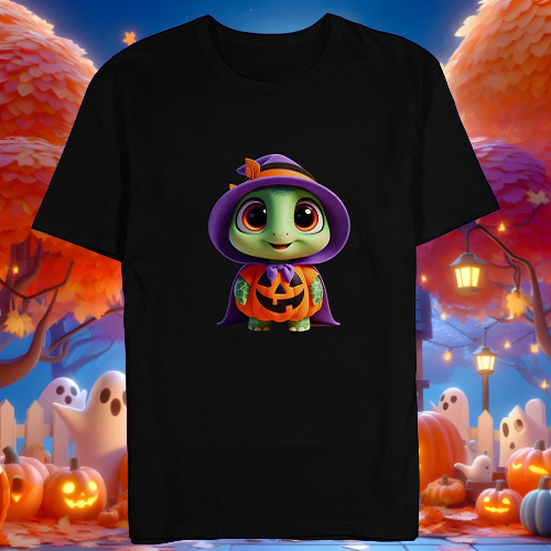 Tshirt Turtle Halloween