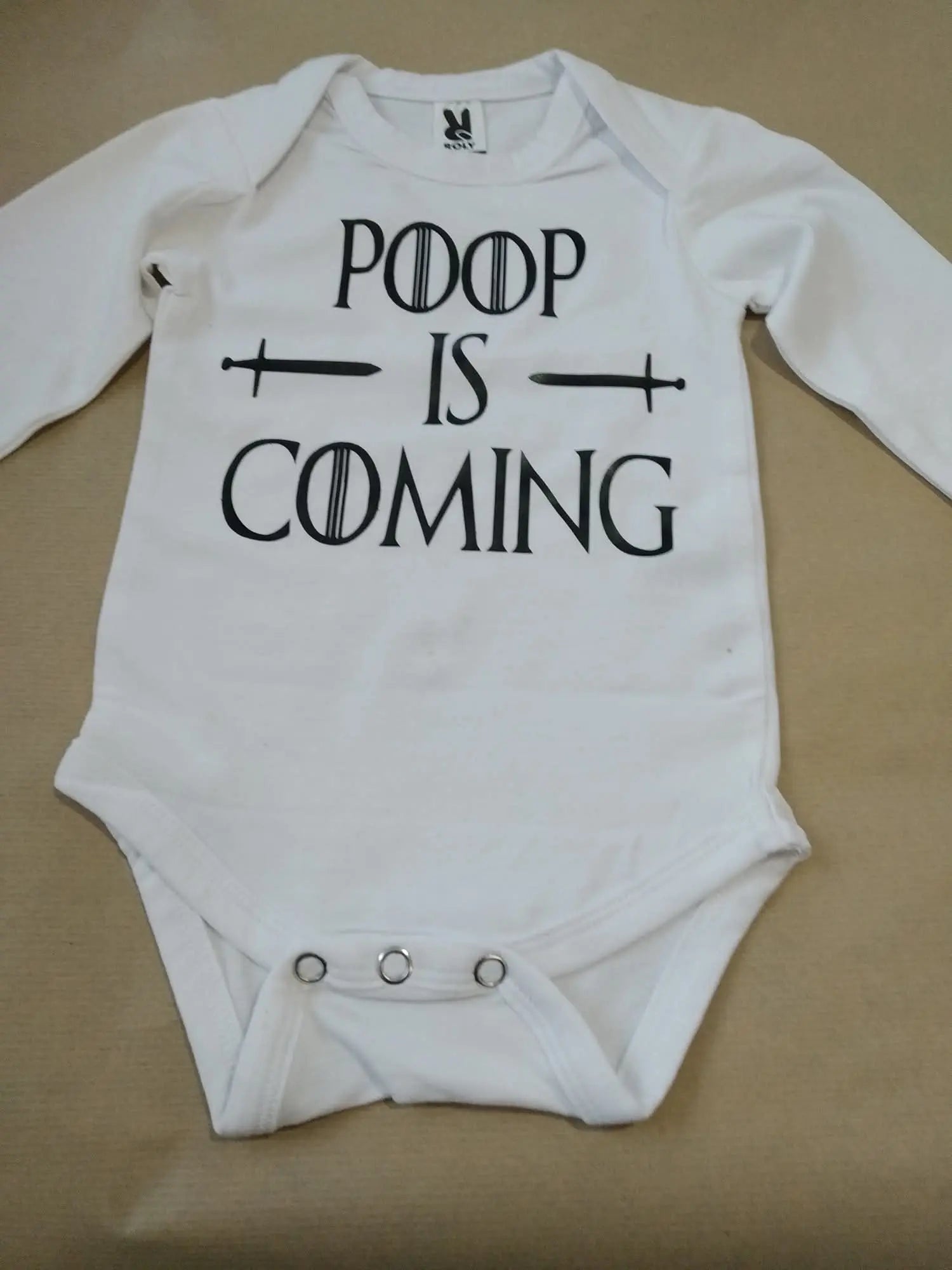 Babygrow Personalizado com manga comprida