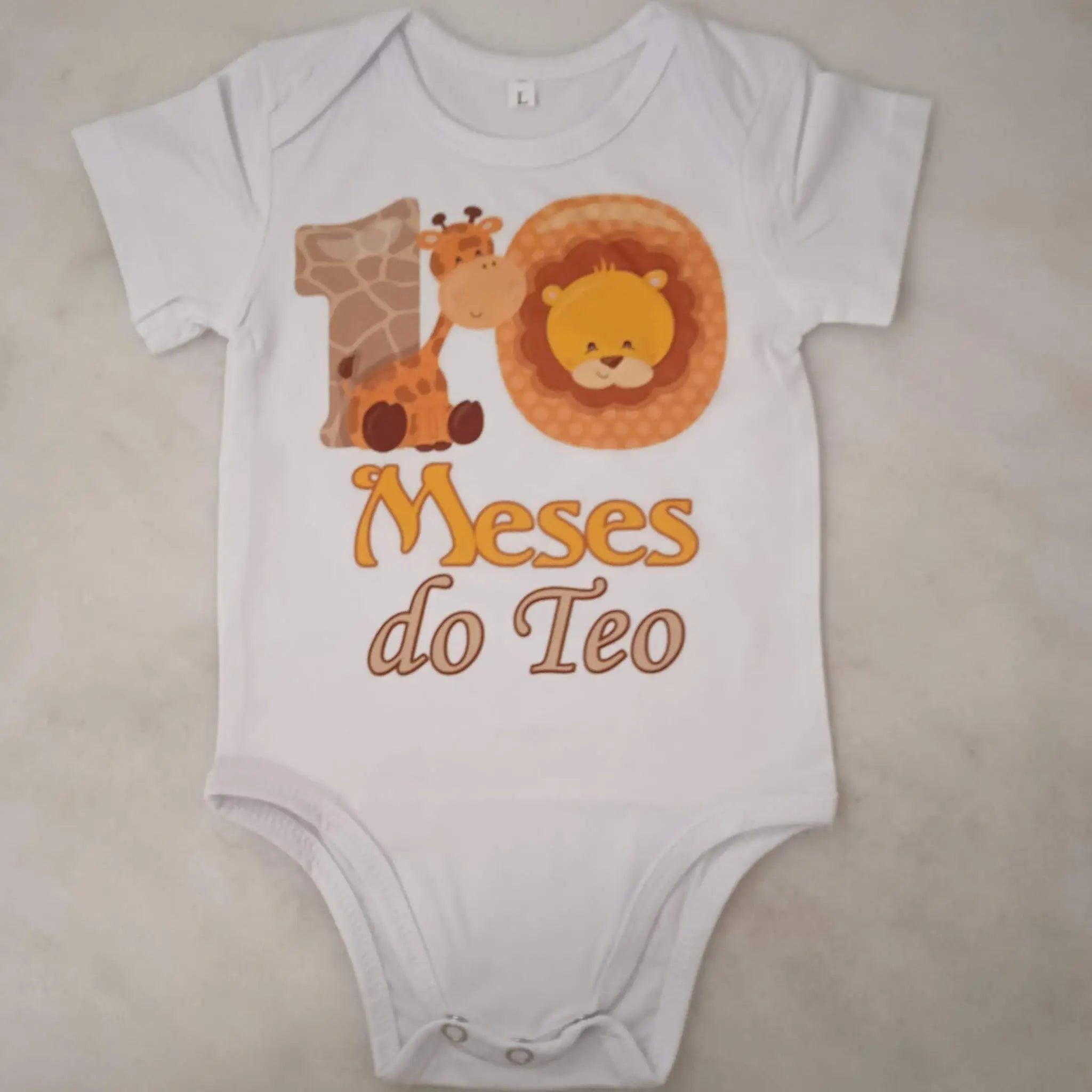 Babygrow Personalizado com manga curta