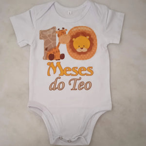 Babygrow Personalizado com manga curta