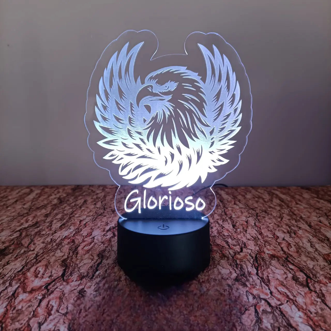 Acrílico LED Inspirado no SLBenfica 18cm