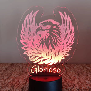 Acrílico LED Inspirado no SLBenfica 18cm