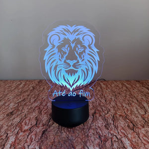 Acrílico LED Inspirado no Sporting 19cm