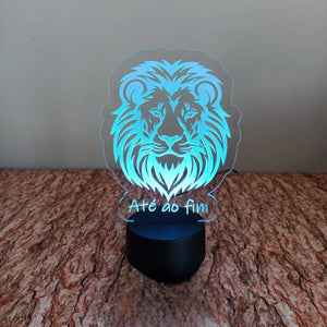 Acrílico LED Inspirado no Sporting 19cm