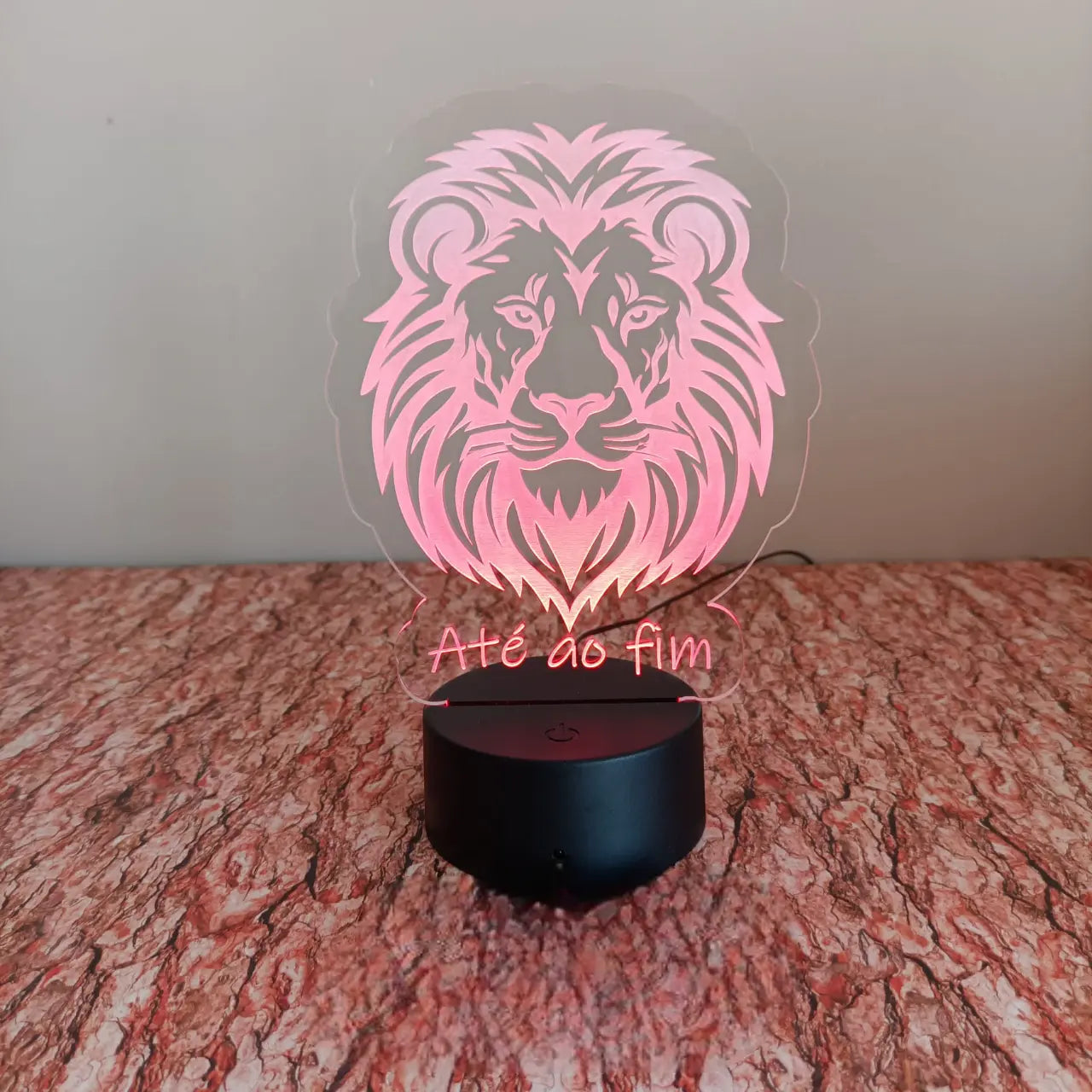 Acrílico LED Inspirado no Sporting 19cm