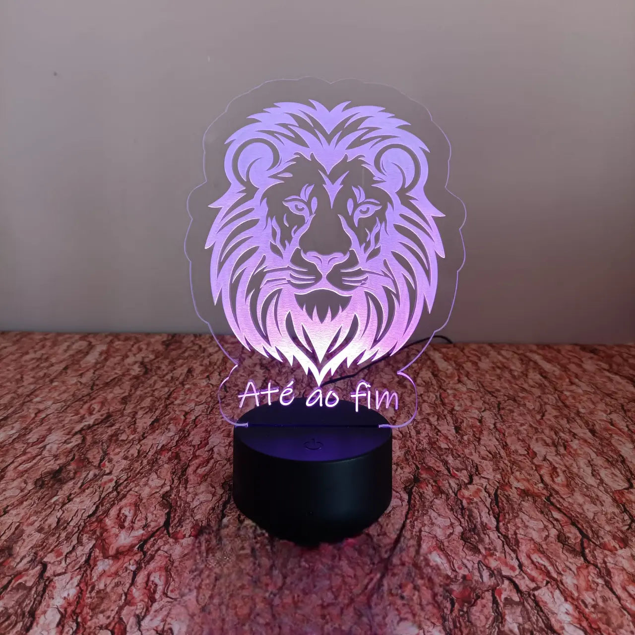 Acrílico LED Inspirado no Sporting 19cm