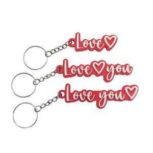 Porta-Chaves Love em 3D