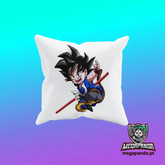 Almofada Goku GT 40x40 - Conforto e Estilo para Fãs