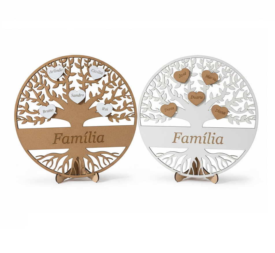 Árvore da Família Personalizada 25cm