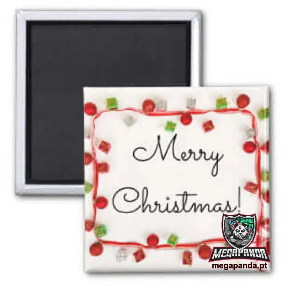 Azulejo cuadrado blanco brillante con imán