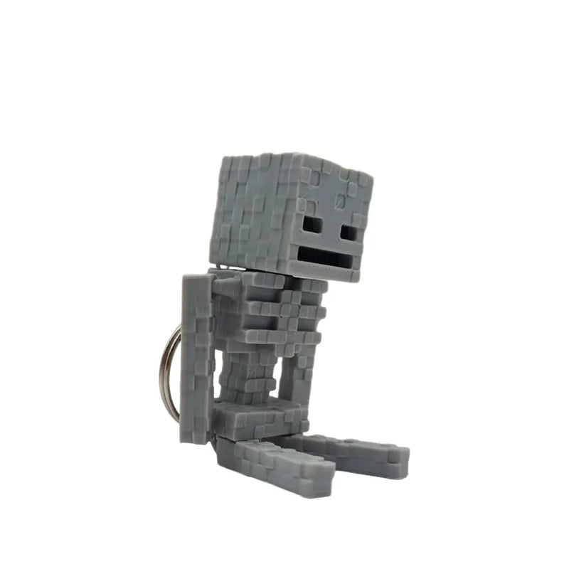 Minecraft Skeleton Porta-Chaves Articulado
