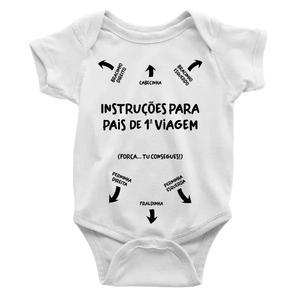 Babygrow Personalizado com manga curta