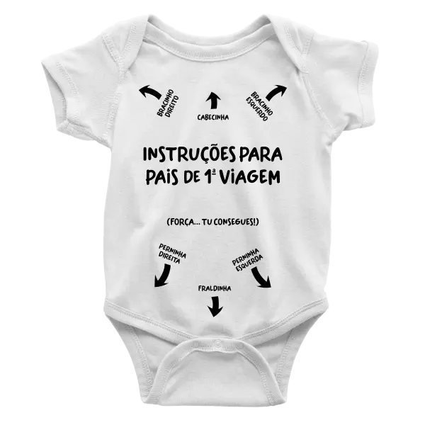 Babygrow Personalizado com manga curta