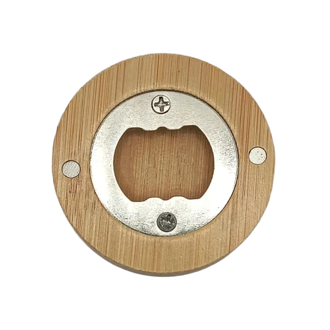 Abre Caricas Gravação em Madeira 6cm