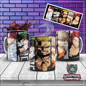 Caneca Personagens My Hero Academia