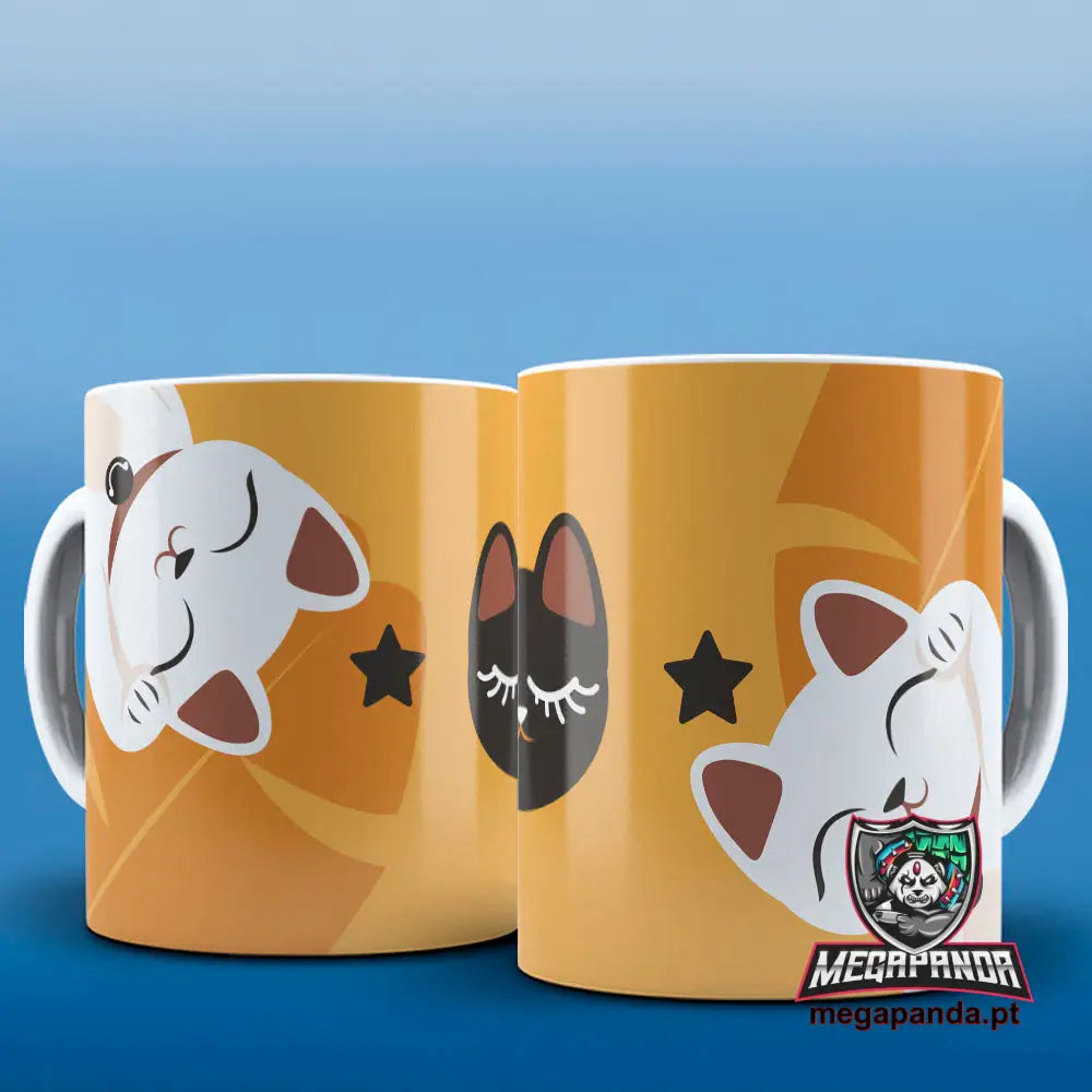 Caneca 3 gatos