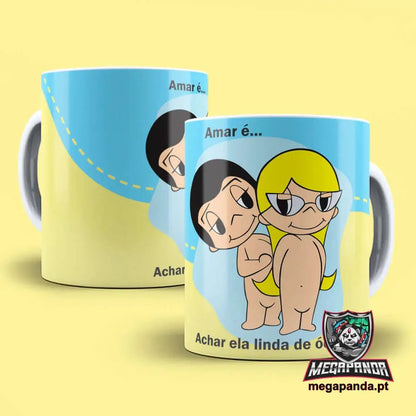 Caneca Amar É 14 Brindes