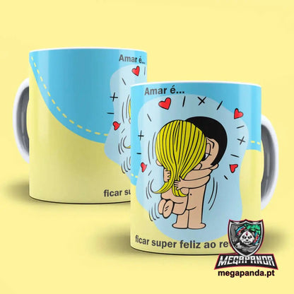 Caneca Amar É 8 Brindes