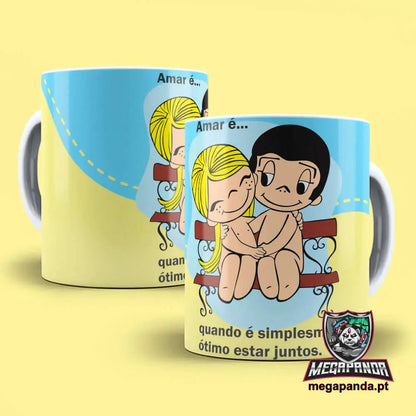 Caneca Amar É 9 Brindes